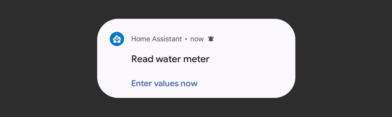 The notification looks like this on my phone. The blue link on the bottom opens the dashboard